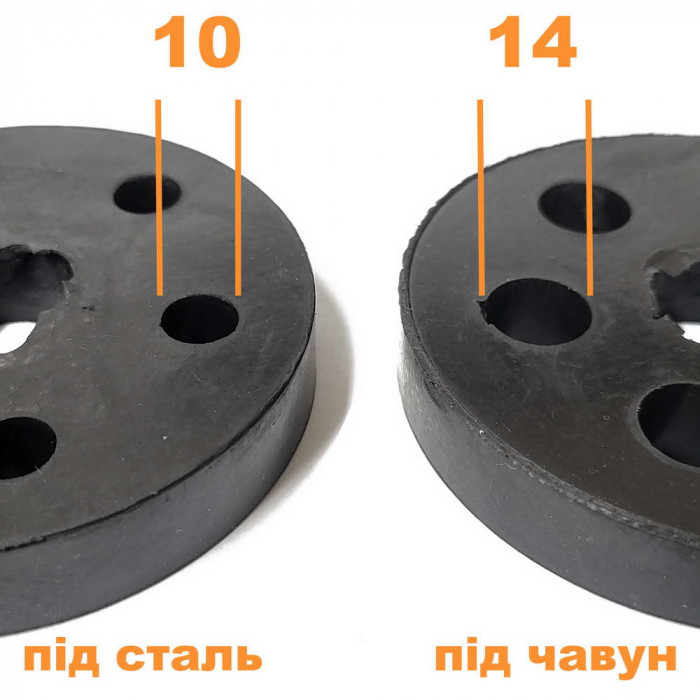 Муфта резиновая АИД-1 под стальную полумуфту