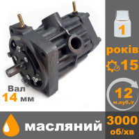 Вакуумний насос АИД-1 масляний ПОСИЛЕНИЙ ПроТек